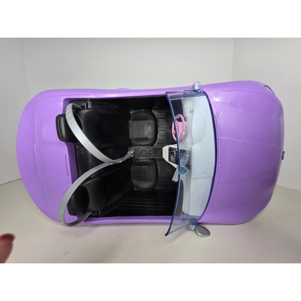 Mattel HBT92 Barbie Purple Convertible 2 Seater Sports Car - Picture 8 of 8